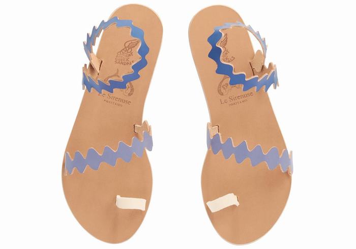 Sandales Toe-Post Ancient Greek Sandals Eleftheria Onda Leather   | NRL-5023765